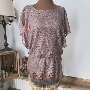 Flapper costume top in size med (w/stretch)